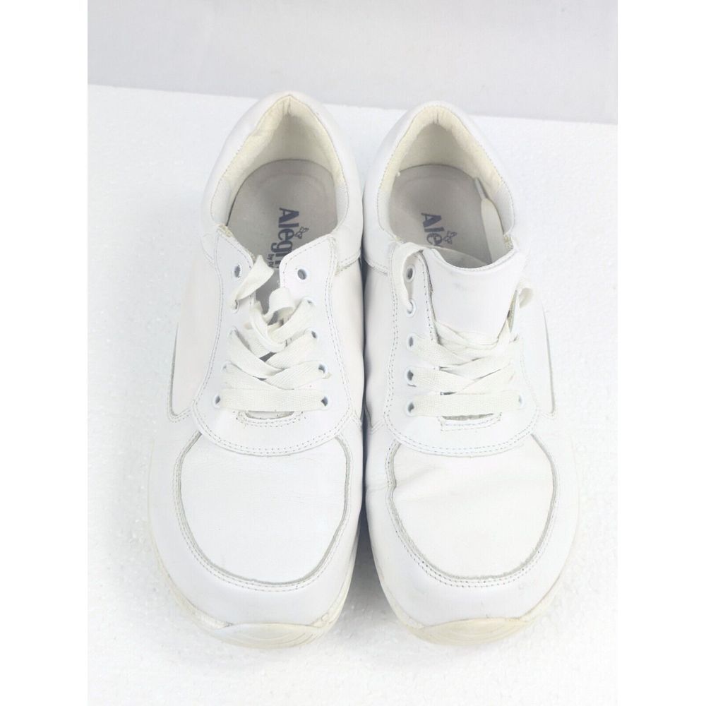 White Tie Up Nurse Shoes Alegriaโ Cindi Size 9.5 (42) Wide CIN-600